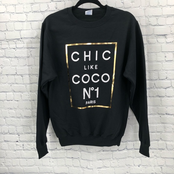 Chic like Coco Graphic Sweatshirt Premium cotton - Picture 10 of 12
